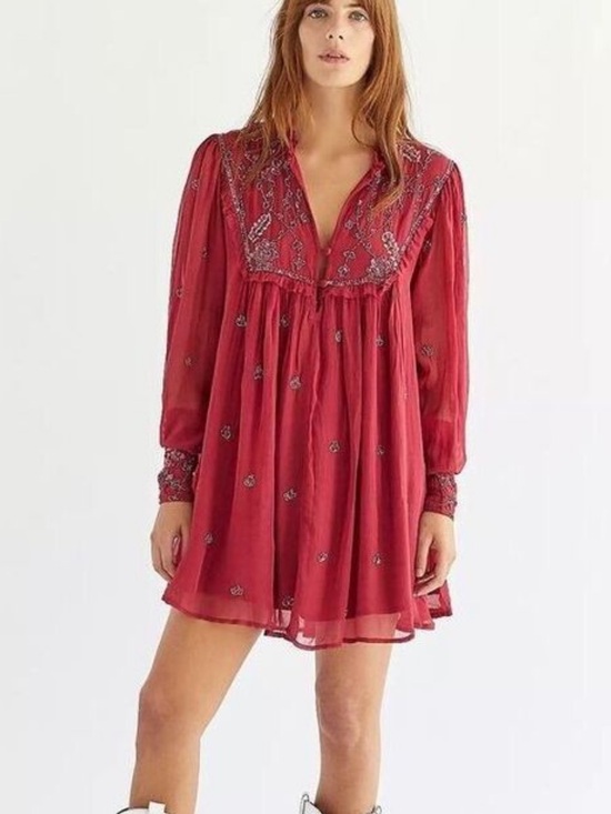 Free People Dresses & Skirts - Free People Bali Golden Sun Dress